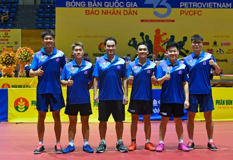 Bóng bàn Công an nhân dân đoạt ba Huy chương Vàng giải vô địch&nbsp;quốc gia -0