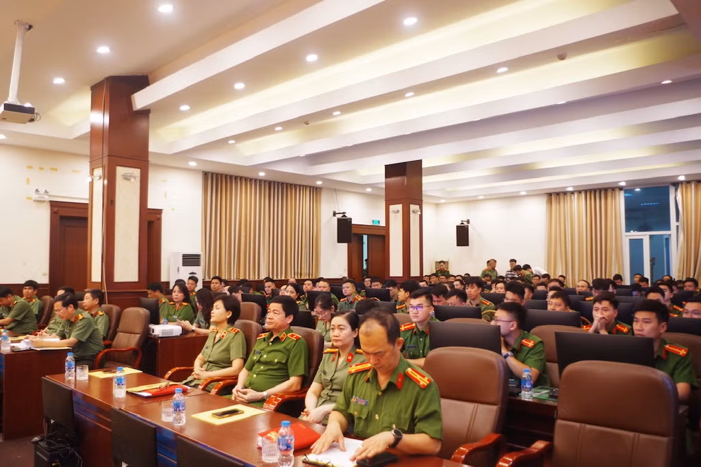 126 cán bộ điều tra, cán bộ hồ sơ nghiệp vụ tham gia tập huấn -0