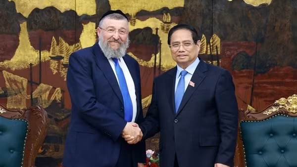 Thủ tướng Phạm Minh Chính tiếp Bộ trưởng Bộ Lao động Israel