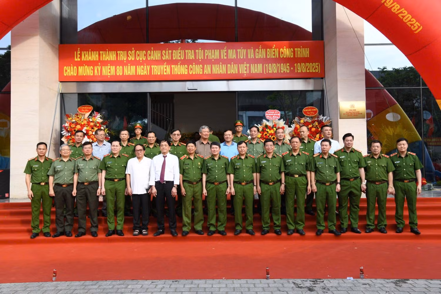 Khánh thành trụ sở Cục Cảnh sát điều tra tội phạm về ma túy -0