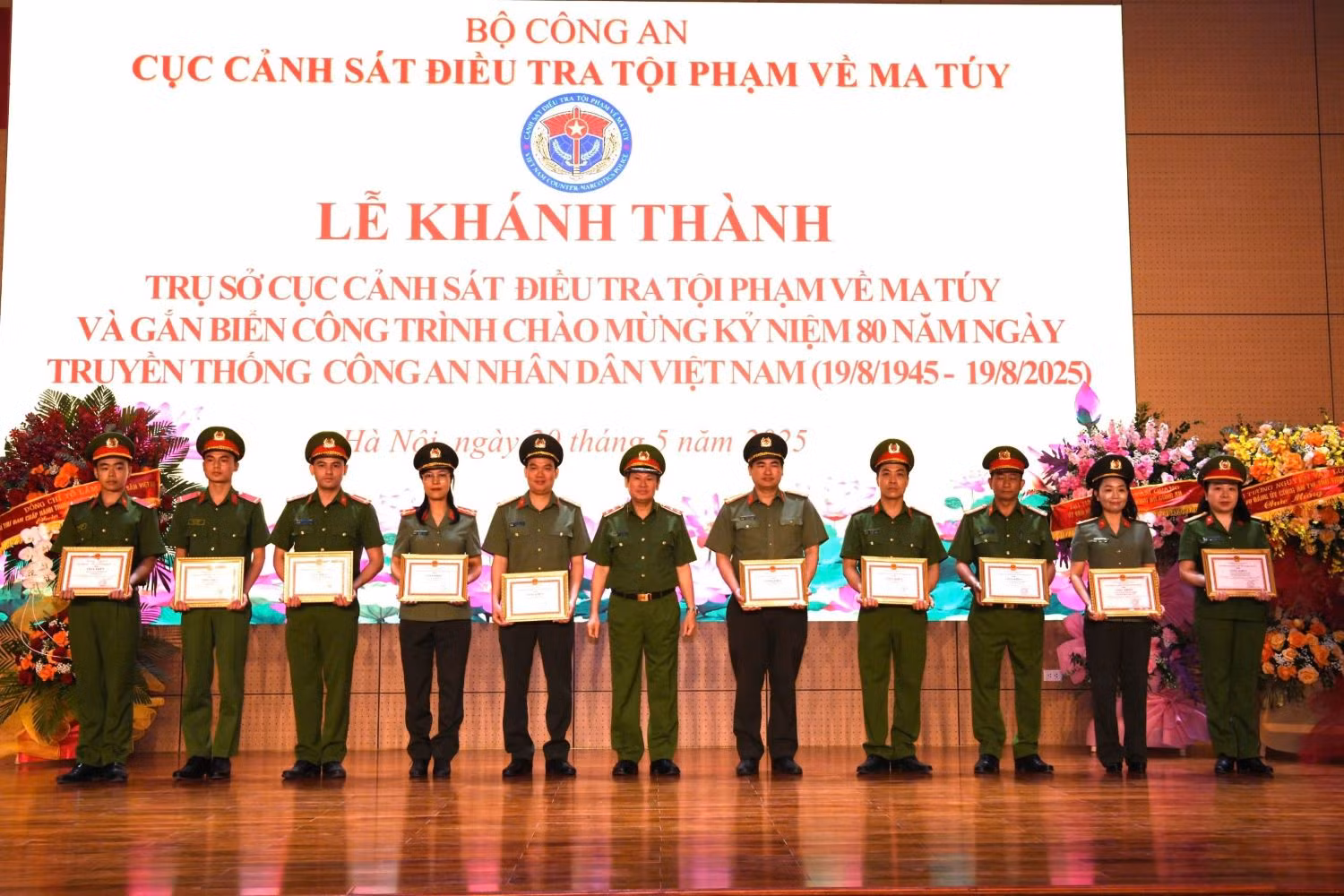 Khánh thành trụ sở Cục Cảnh sát điều tra tội phạm về ma túy -0