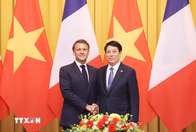 Chủ tịch nước: Quyết tâm đưa quan hệ Việt Nam-Pháp đi vào thực chất và hiệu quả -0