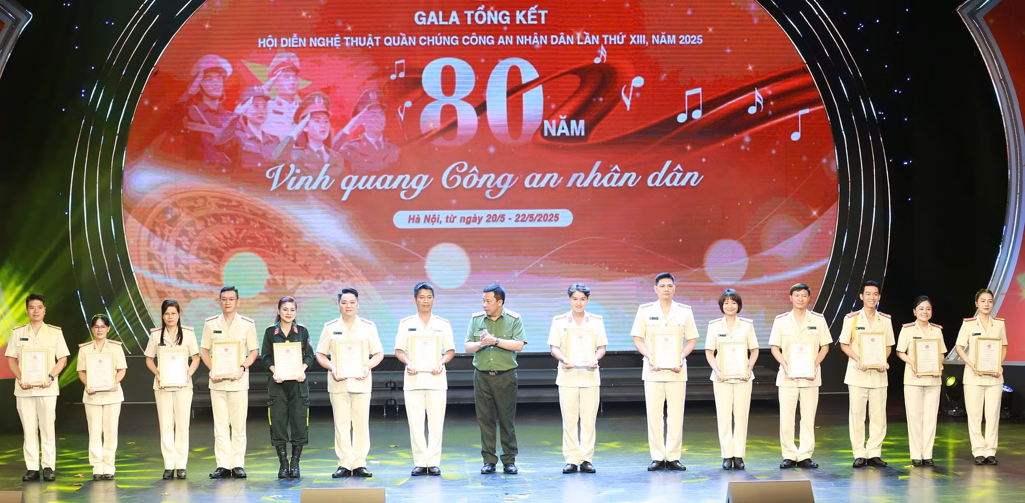 Bế mạc và trao giải Hội diễn nghệ thuật quần chúng CAND lần thứ XIII, năm 2025 -0