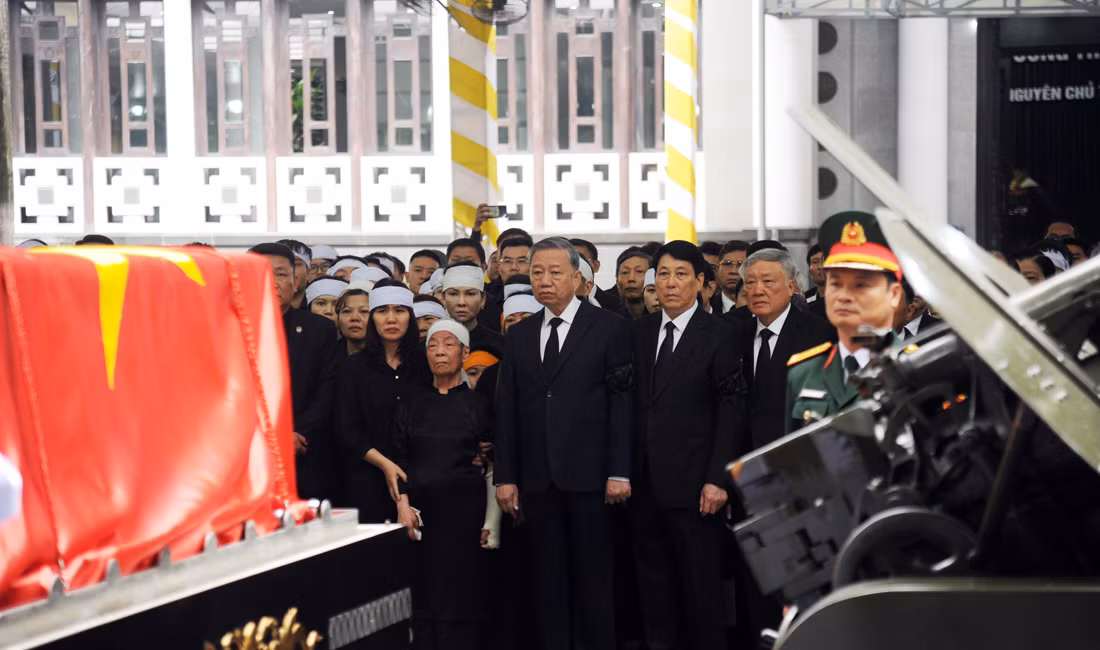 Tổ chức trọng thể lễ truy điệu nguyên Chủ tịch nước Trần Đức Lương -0