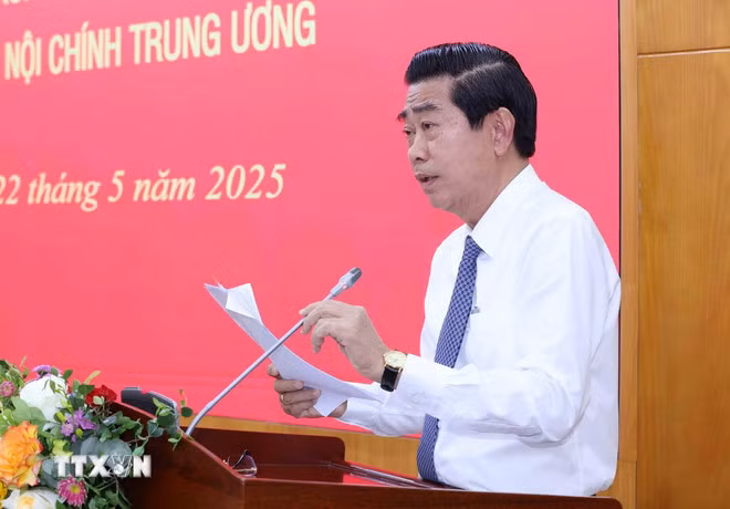 Công tác nội chính phải hướng mục tiêu giữ vững ổn định để phát triển đất nước -0