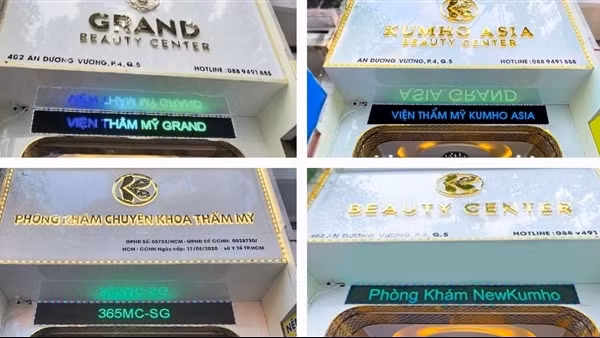 Nhiều cơ sở thẩm mỹ liên tục “thay hình đổi dạng” và liên tiếp bị xử phạt
