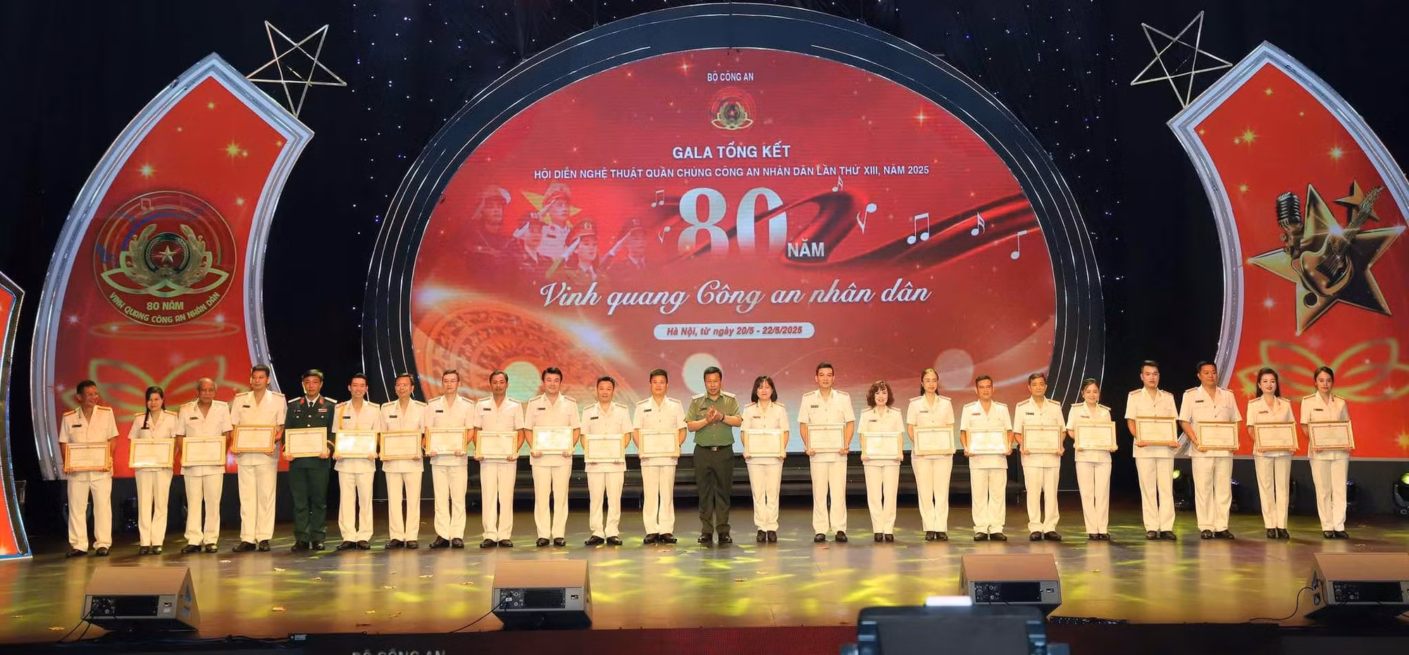 Bế mạc và trao giải Hội diễn nghệ thuật quần chúng CAND lần thứ XIII, năm 2025 -0