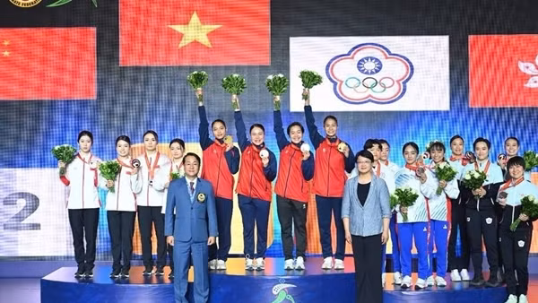 Nữ vận động viên CAND đoạt huy chương Vàng châu Á