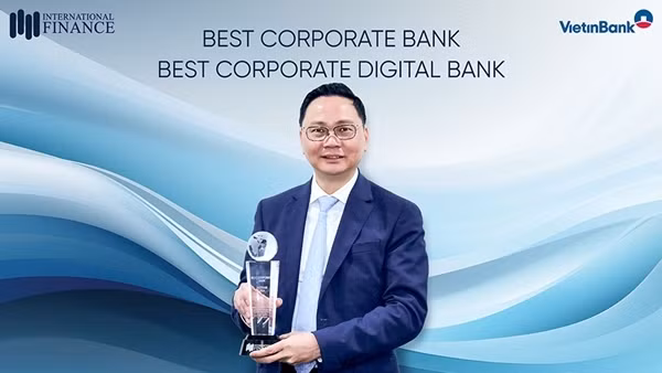 VietinBank nhận giải thưởng quốc tế dành cho ngân hàng doanh nghiệp