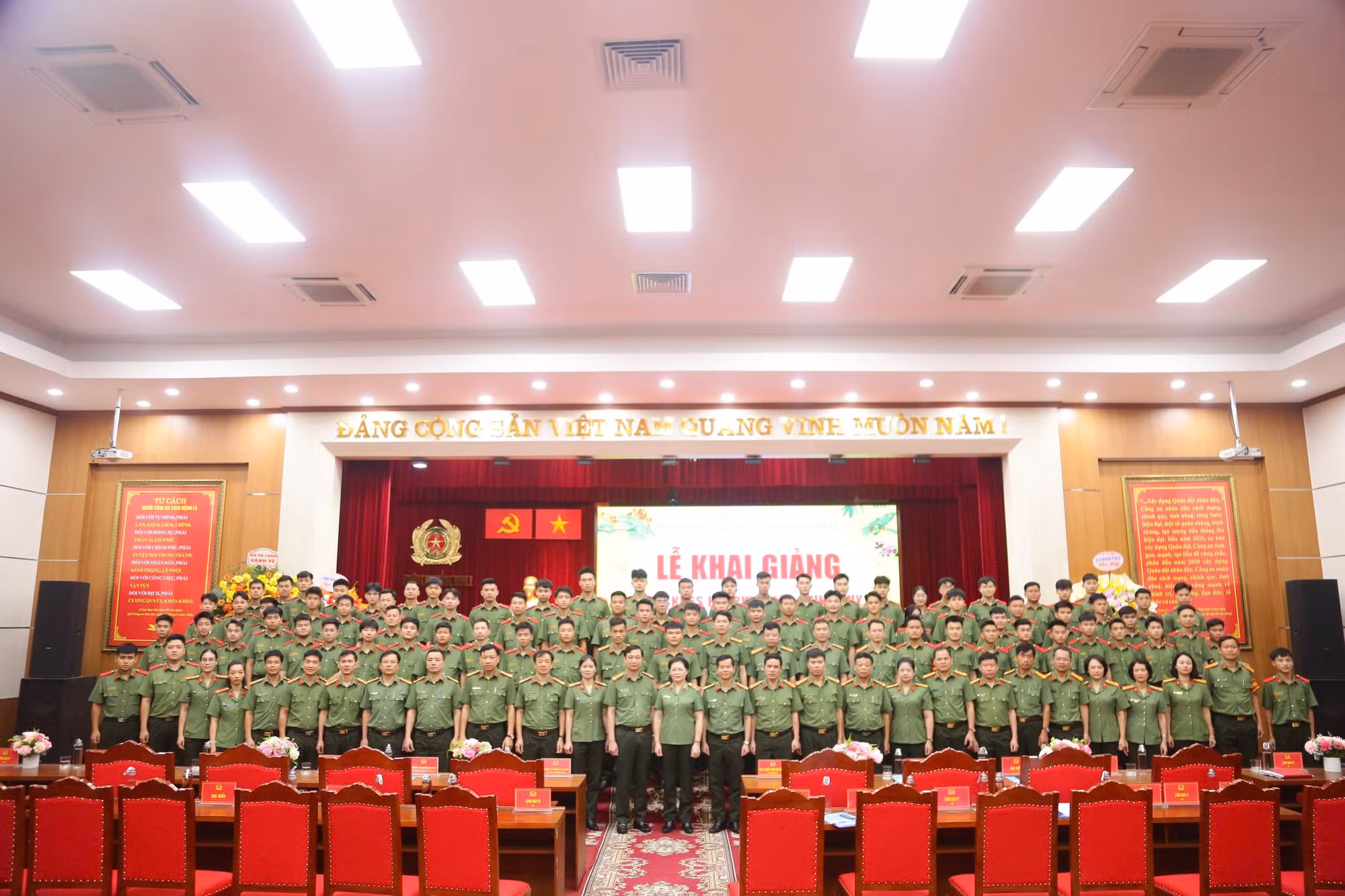 Trường Cao đẳng ANND I khai giảng Khóa K56S hệ Trung cấp chính quy -0