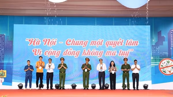 Chung một quyết tâm vì cộng đồng không ma túy