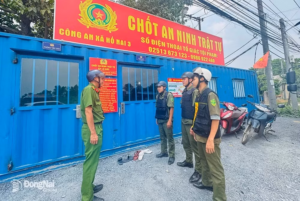 Chốt an ninh trật tự - mô hình giữ bình yên hiệu quả ở xã Hố Nai 3 -0