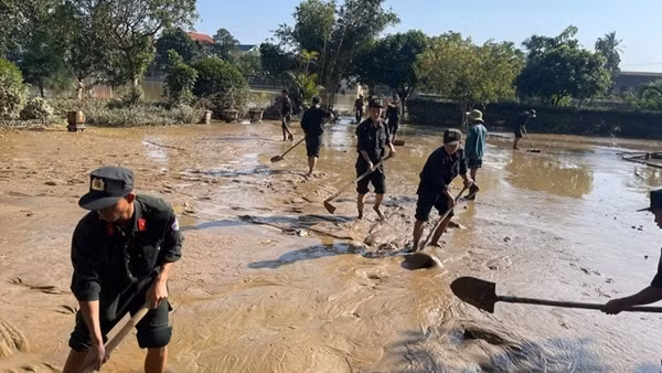 Lực lượng CAND tập trung ứng phó nguy cơ mưa lớn, sạt lở đất, lũ quét