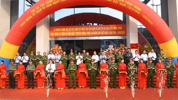 Khánh thành trụ sở Cục Cảnh sát điều tra tội phạm về ma túy