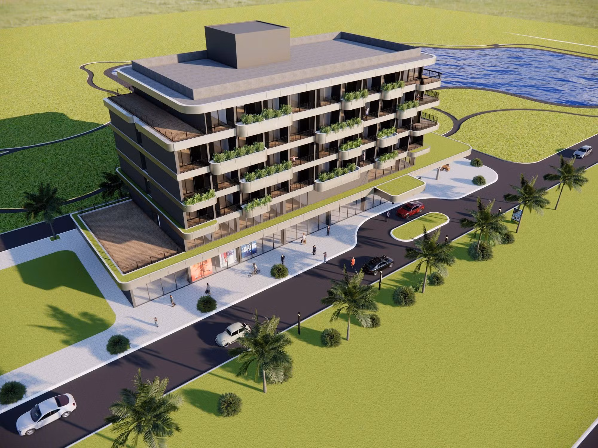 Trung tâm PVF tiếp nhận tài trợ toà nhà ký túc xá thể thao hiện đại -0