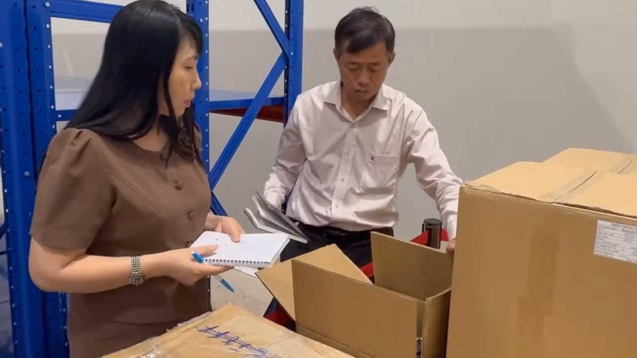 Hàng loạt lỗi vi phạm sau khi kiểm tra tại Công ty mỹ phẩm EBC Đồng Nai -0