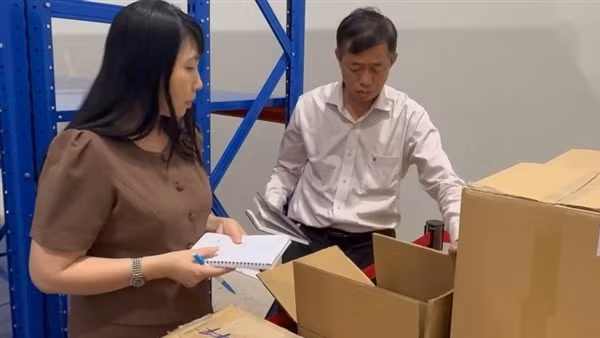 Hàng loạt lỗi vi phạm sau khi kiểm tra tại Công ty mỹ phẩm EBC Đồng Nai