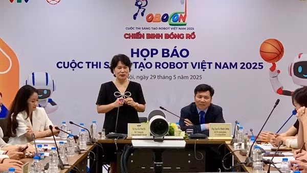 62 đội tranh tài tại cuộc thi Sáng tạo Robocon Việt Nam 2025
