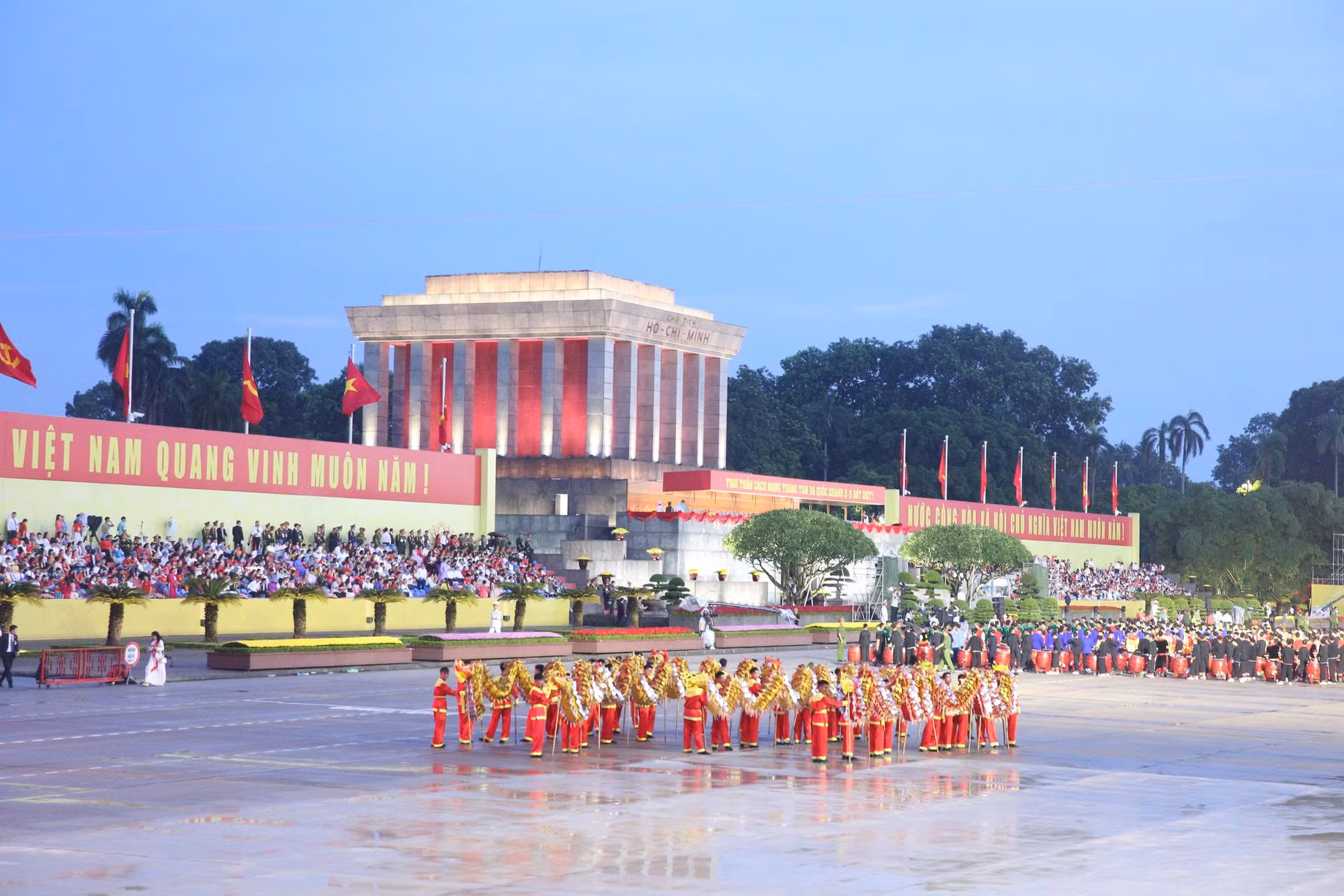 Hào khí tụ hội ở Ba Đình, sẵn sàng cho ngày hội lớn của non sông -0