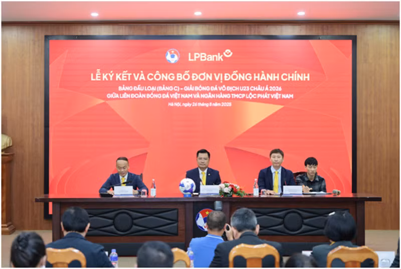 Ngân hàng Lộc Phát (LPBank) trở thành Đơn vị đồng hành chính Bảng đấu loại Giải U23 châu Á 2026 -0