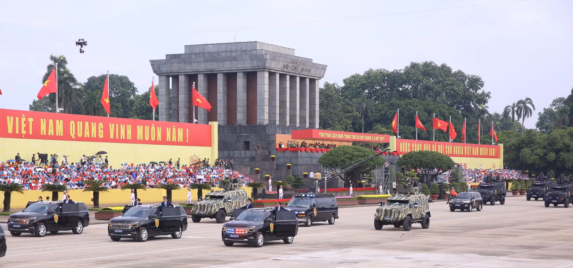 Cận cảnh các khối diễu binh hùng hậu của lực lượng CAND tại Lễ tổng duyệt A80 -0