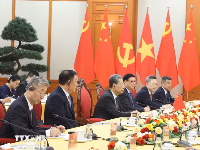 Tổng Bí thư: Làm sâu sắc hơn nữa hợp tác giữa hai cơ quan lập pháp Việt-Trung -0
