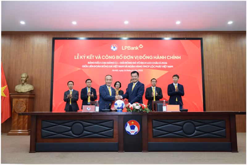 Ngân hàng Lộc Phát (LPBank) trở thành Đơn vị đồng hành chính Bảng đấu loại Giải U23 châu Á 2026 -0