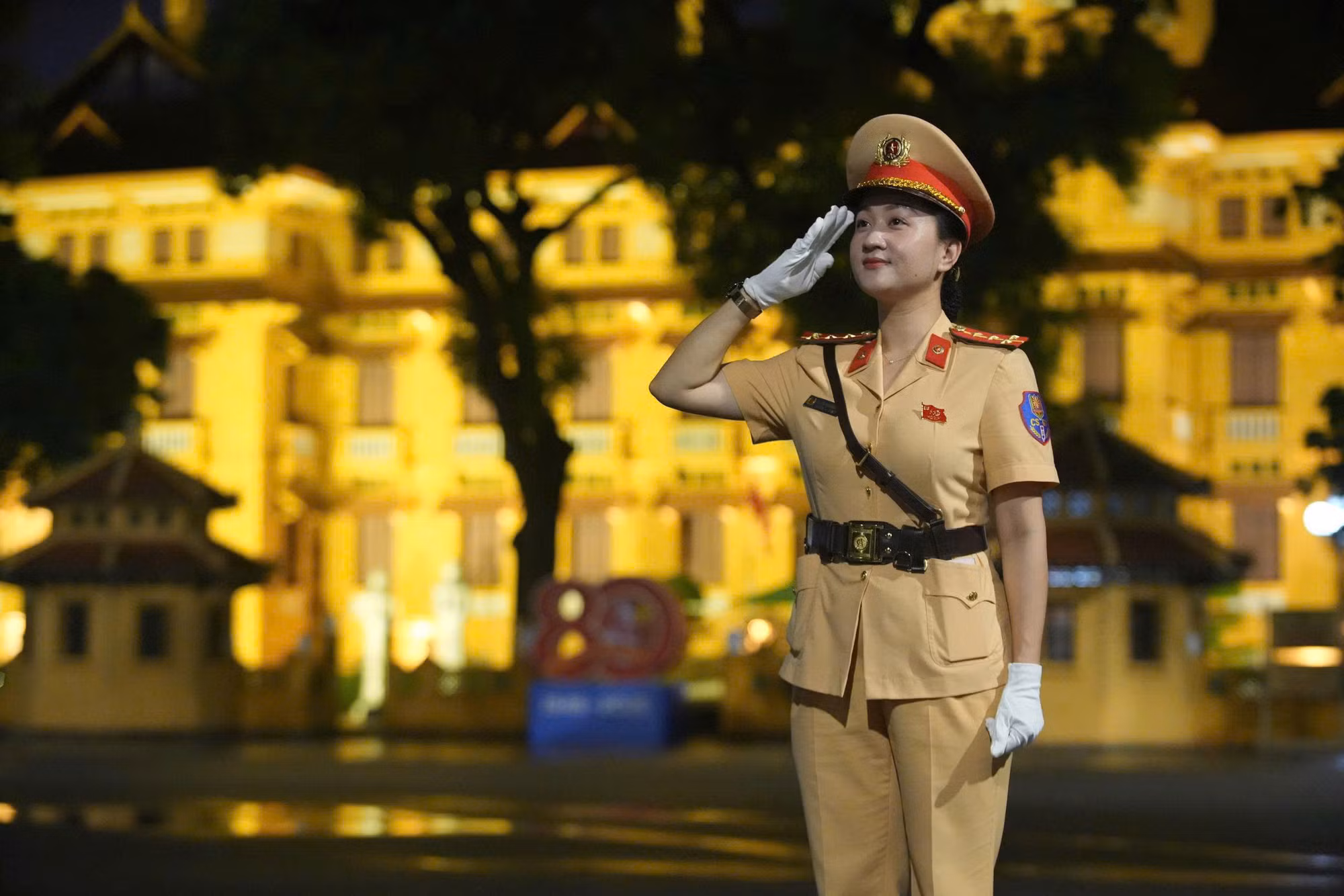 Những hành động đẹp của Công an Thủ đô trong chương trình Tổng duyệt A80 -1