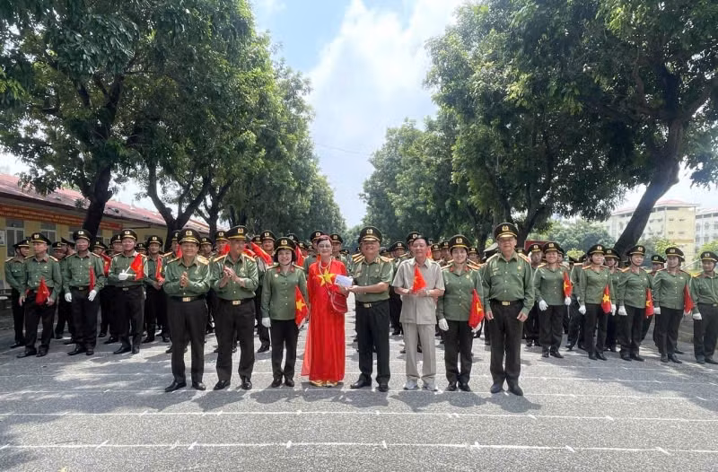 Khối Cựu CAND Việt Nam quyết tâm hoàn thành xuất sắc nhiệm vụ A80 tại Lễ Quốc khánh -2