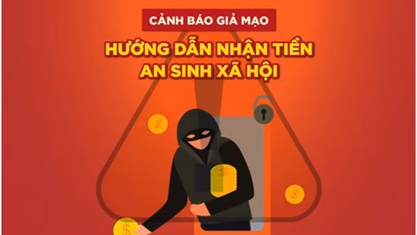 Cảnh báo giả mạo thông qua hướng dẫn nhận tiền an sinh xã hội