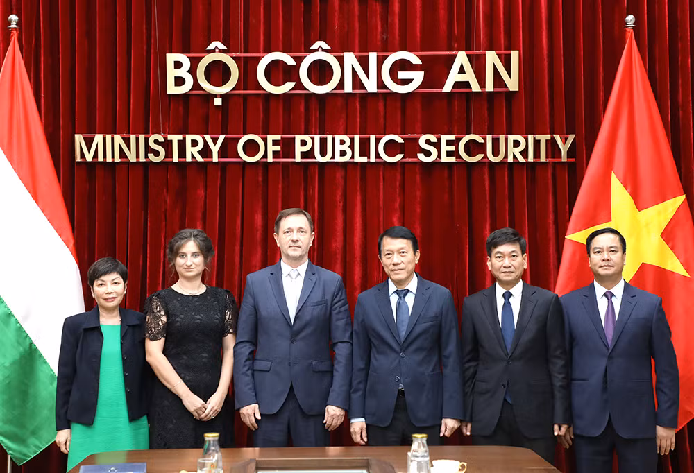 Việt Nam - Hungary mở rộng hợp tác thực thi pháp luật -0