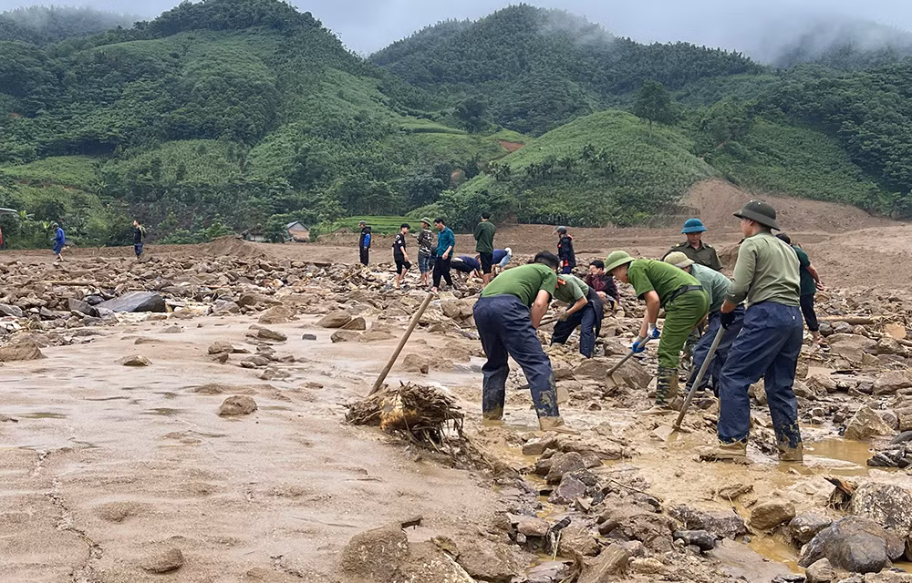 Tiếp tục triển khai công tác cứu nạn tại xã Phúc Khánh, huyện Bảo&nbsp; Yên, Lào Cai -0