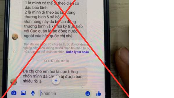 Khuyến cáo người lao động cảnh giác thông tin giả mạo đi làm việc ở Hàn Quốc