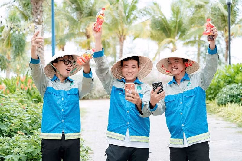 TP Hồ Chí Minh: Một shipper trúng thưởng 46 triệu đồng nhờ uống Trà Dr Thanh -0