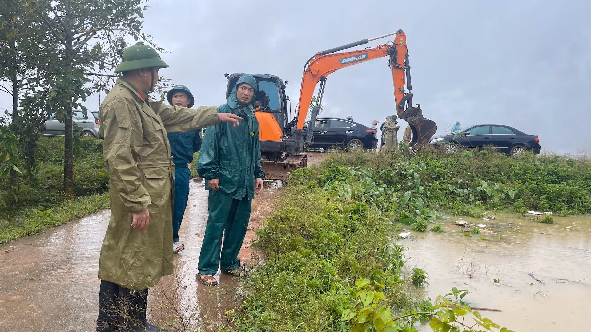 Công an Thái Bình chủ động ứng phó với mực nước tại các sông lên nhanh -0
