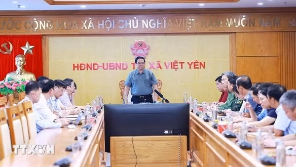 Thủ tướng Phạm Minh Chính chủ trì họp trực tuyến chỉ đạo ứng phó mưa lũ
