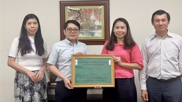 Kiều bào chung tay ủng hộ nạn nhân bão số 3, mưa lũ