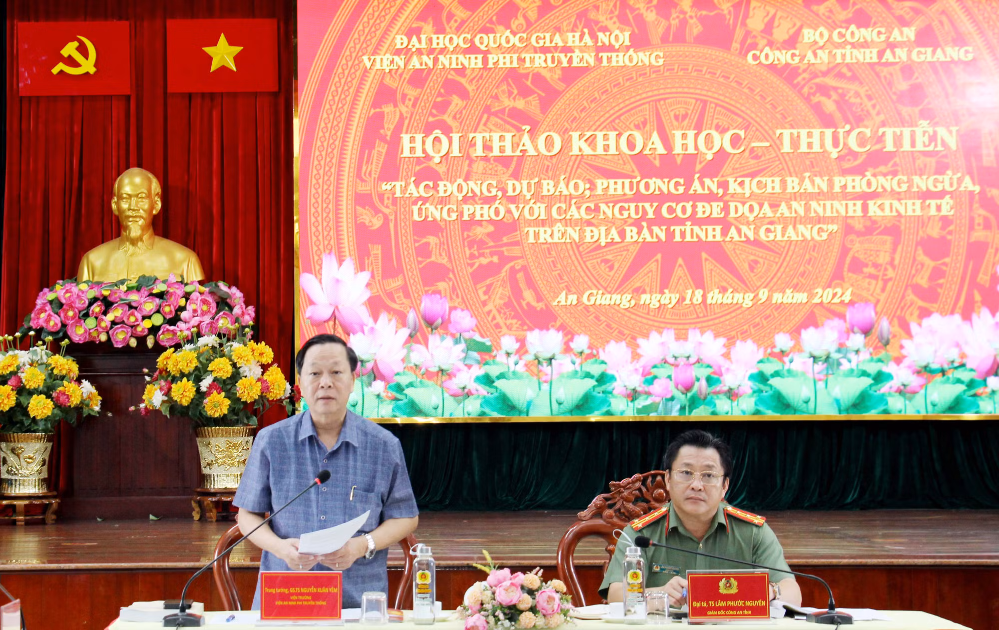 Bàn giải pháp phòng ngừa, ứng phó với các nguy cơ đe dọa an ninh kinh tế trên địa bàn tỉnh An Giang -0