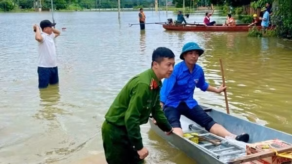Hơn 230 hộ dân ở huyện Thạch Thành bị ngập lụt