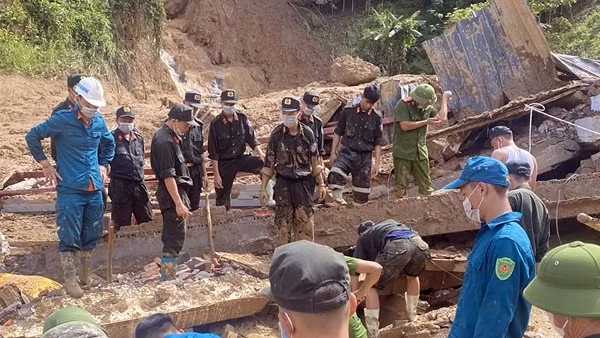 Tìm thêm được thi thể 3 người mất tích tại Bắc Hà, Lào Cai