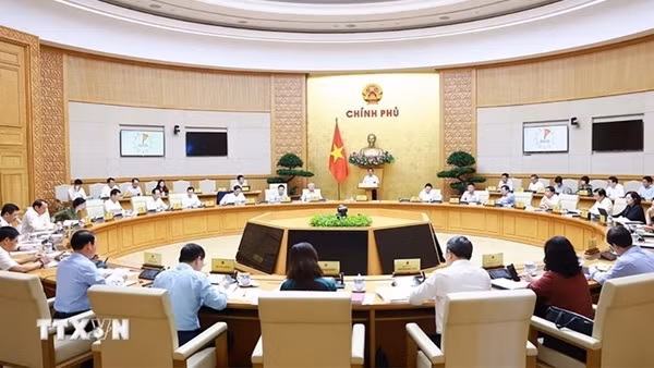 Khai mạc Phiên họp Chính phủ chuyên đề về xây dựng pháp luật tháng 9