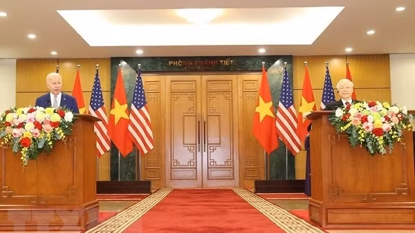 Việt Nam và Hoa Kỳ - Đối tác Chiến lược Toàn diện vì hòa bình, hợp tác và phát triển bền vững