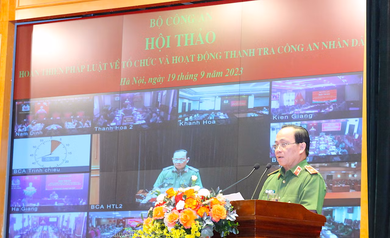 Hoàn thiện pháp luật về tổ chức và hoạt động thanh tra CAND -1