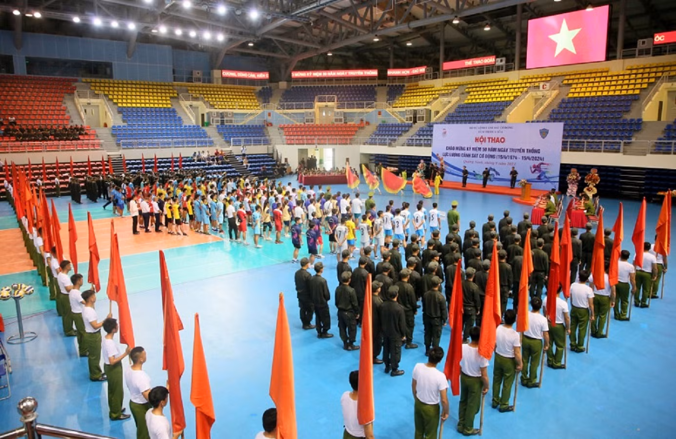 Khai mạc Hội thao chào mừng 50 năm Ngày truyền thống Cảnh sát cơ động -0