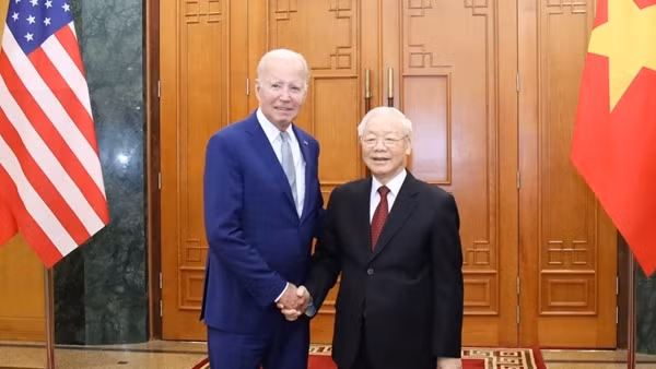 Việt Nam- Hoa Kỳ thông qua Tuyên bố chung, nâng tầm quan hệ hai nước