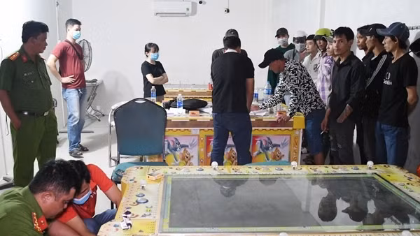 Cờ bạc trá hình trong điểm kinh doanh game bắn cá