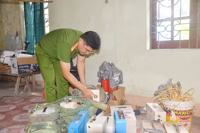 Tràn lan thiết bị kích giun đất trên chợ mạng -0