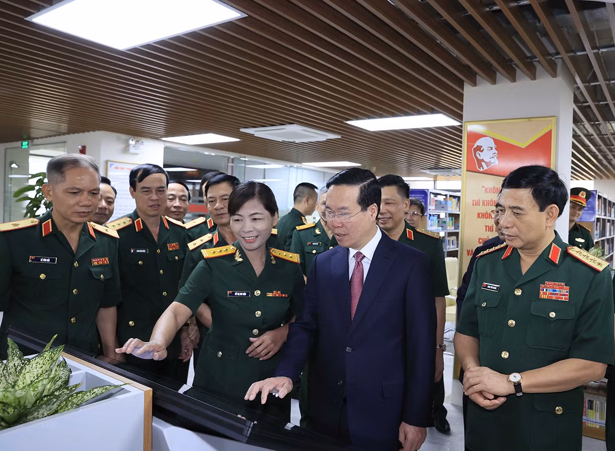 Học viện Quốc phòng góp phần tích cực xây dựng đội ngũ cán bộ Quân đội -0