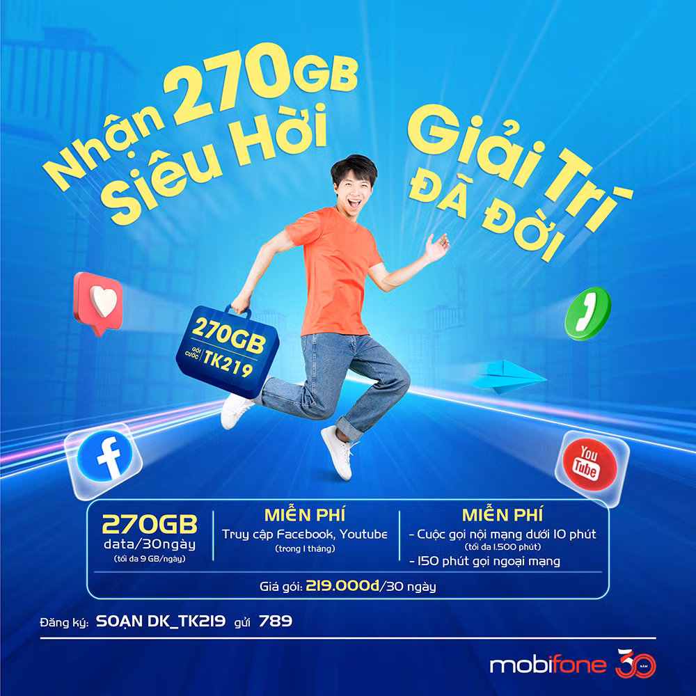 Đặc quyền giải trí vô hạn với các gói cước mới từ MobiFone -0