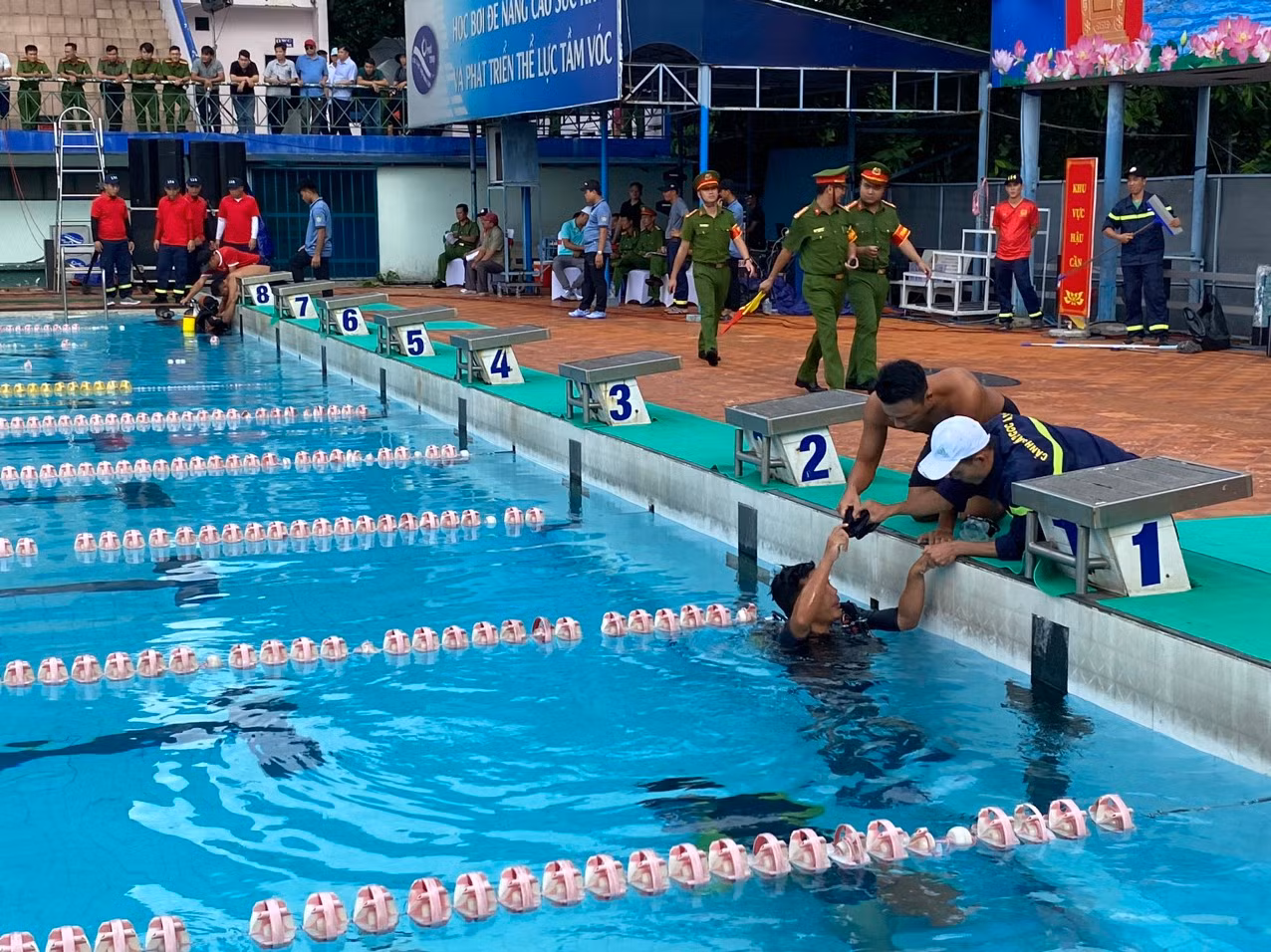 Công an TP Hồ Chí Minh nhất toàn đoàn Hội thi thể thao nghiệp vụ PCCC và CNCH toàn quốc lần thứ II-2023 -0